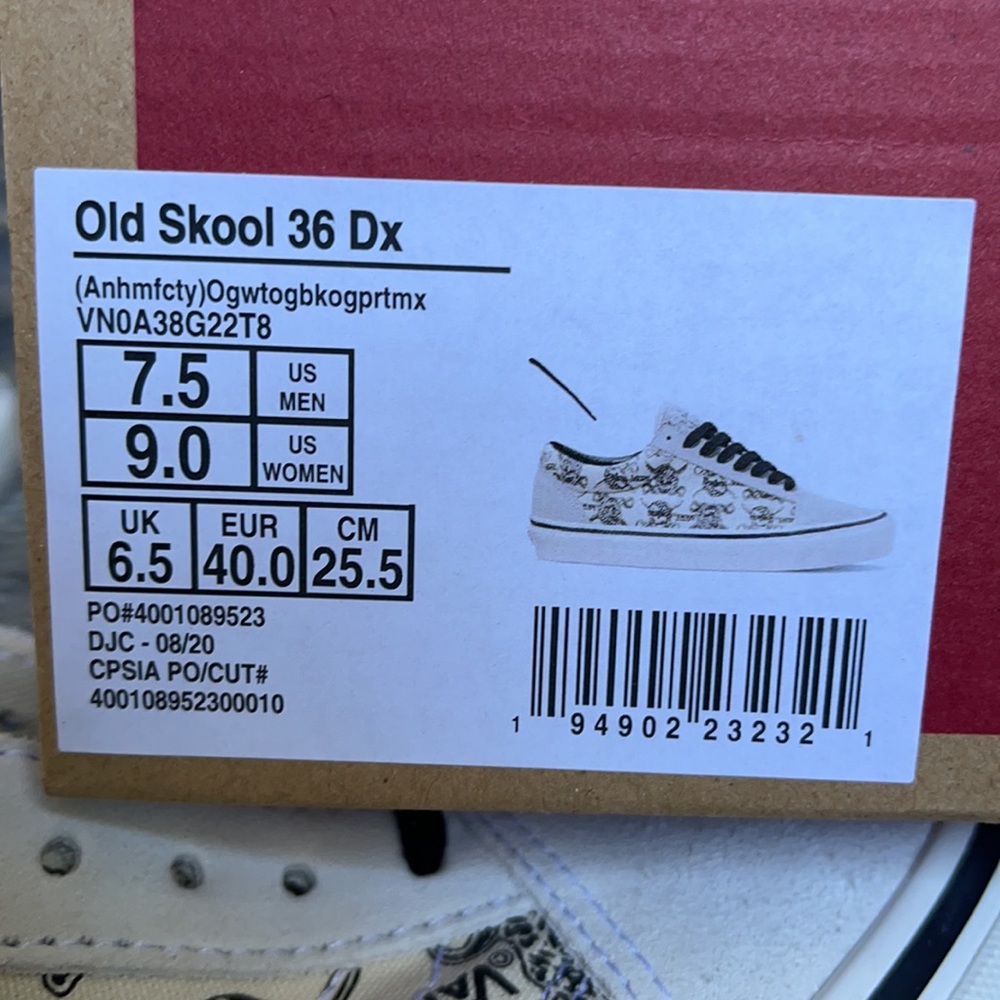Vans Old Skool 36 Dx Anaheim Factory WMNS - Picture 16 of 16